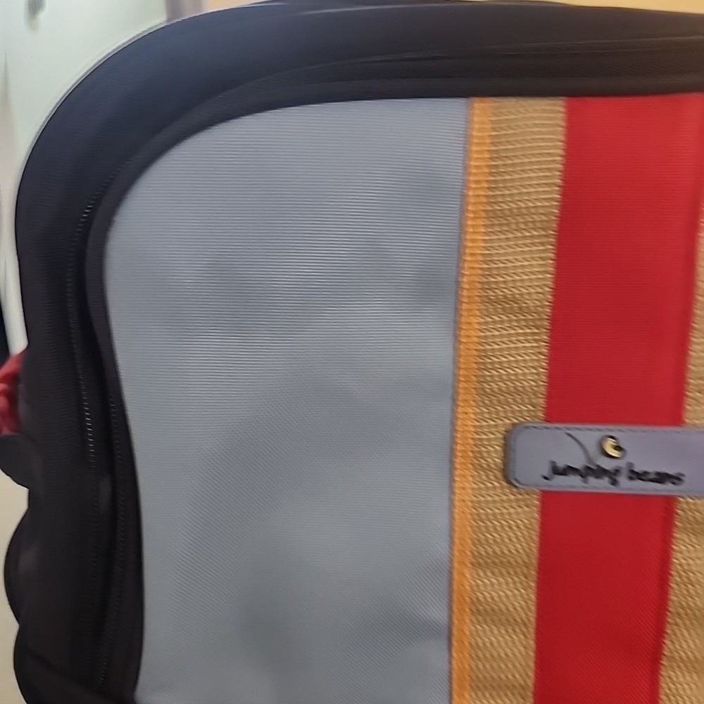 Jumping Beans Roller With Pull Out Handle Luggage‎ Bowling Bag Zipper Closure - Picture 2 of 10